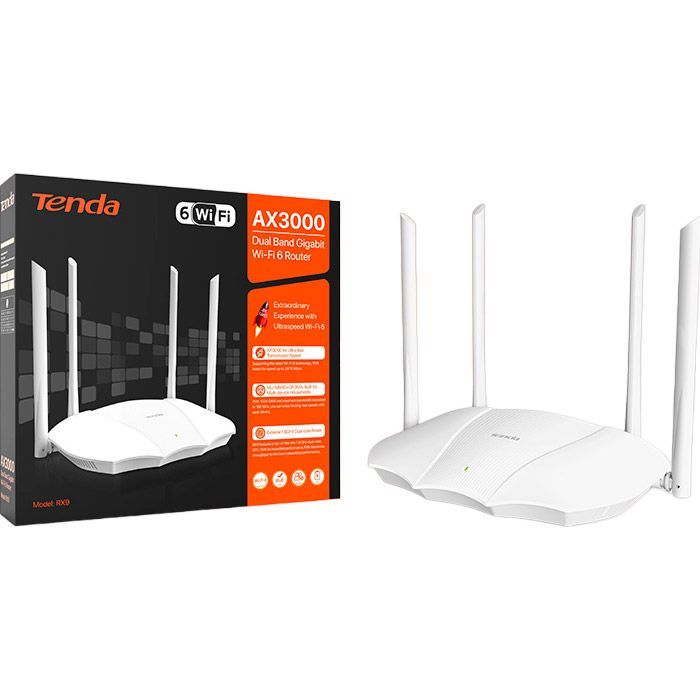 Бездротовий маршрутизатор (роутер) Tenda RX9