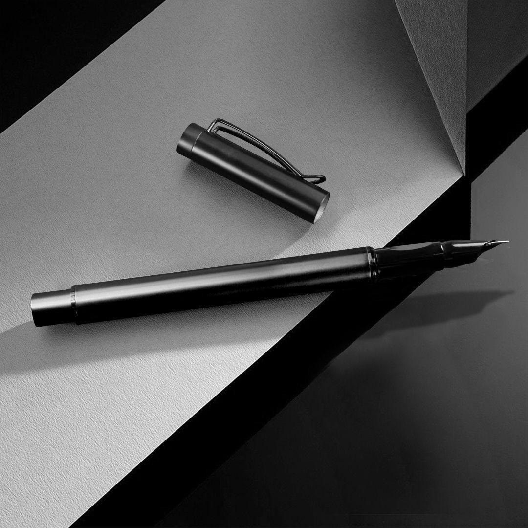 Ручка Lampo Simple Metal Fountain Pen Black