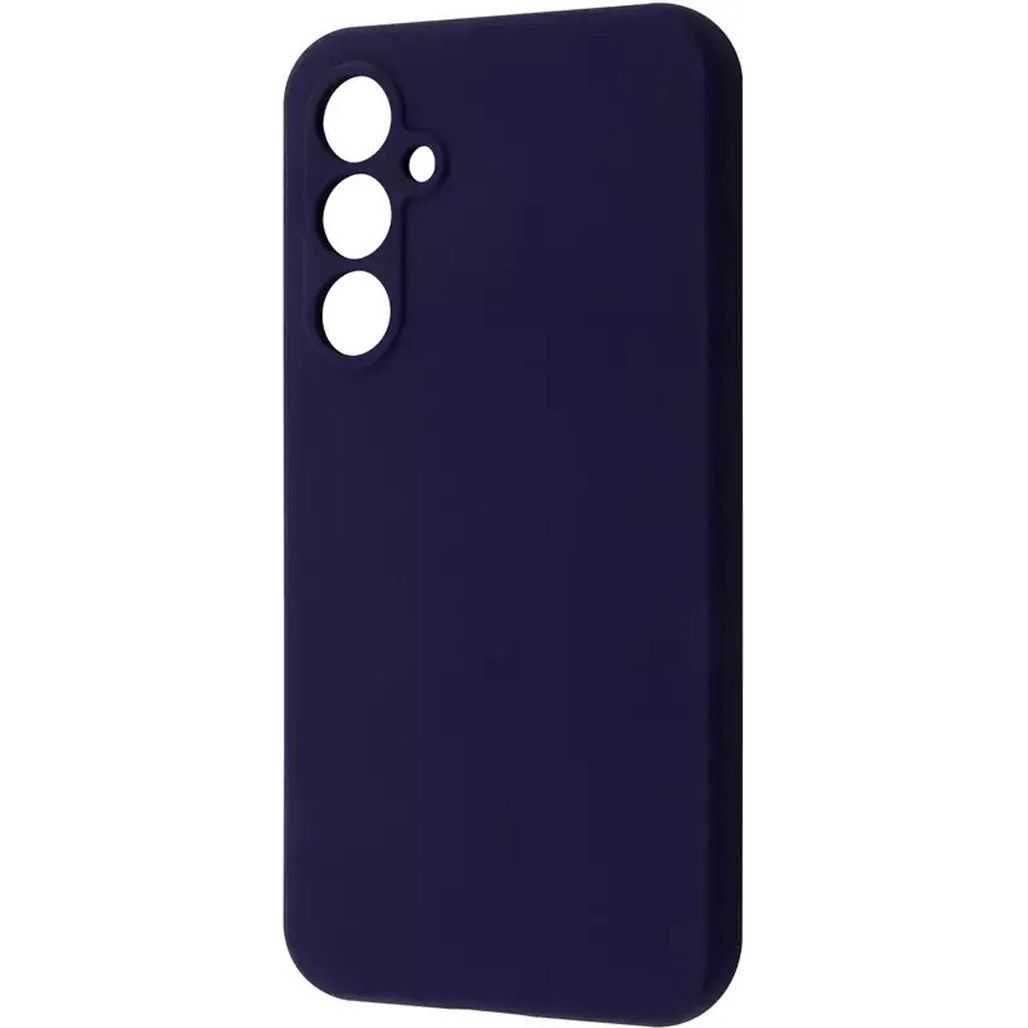 

Чехол Wave Full Silicone Cover для Samsung Galaxy A55 Midnight Blue