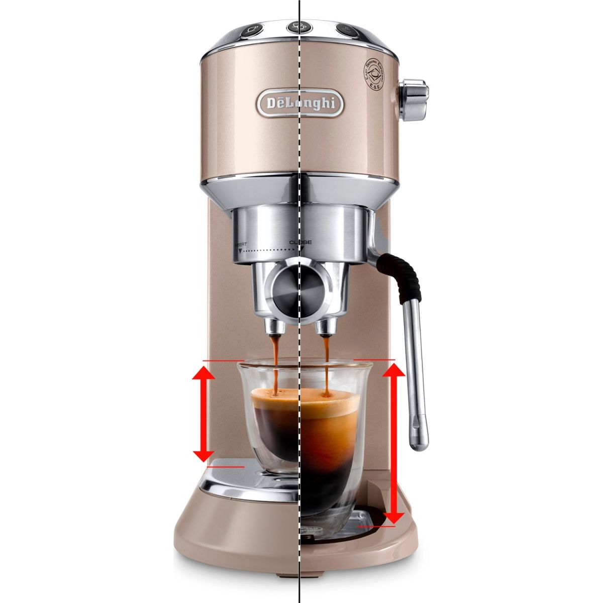 Кавоварка ріжкова Delonghi Dedica Arte EC 885.BG