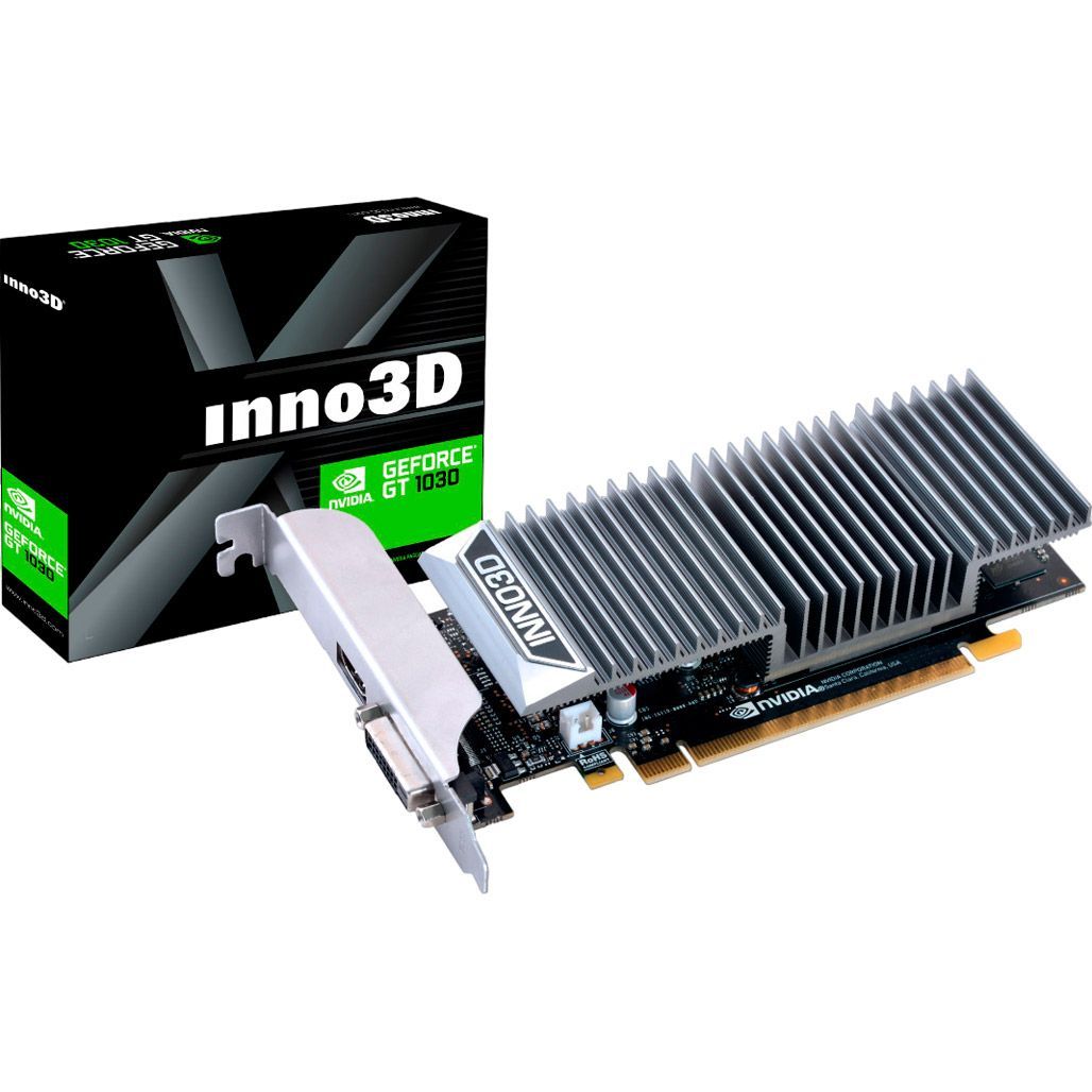 

Відеокарта Inno3D GeForce GT 1030 2GB (N1030-1SDV-E5BL)