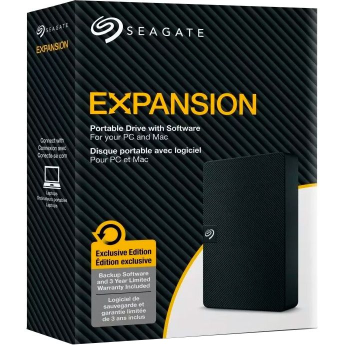 Зовнішній жорсткий диск Seagate Expansion Portable 5TB (STKM5000400) 