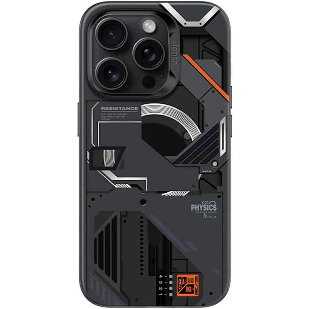 

Чохол Benks Mecha Case with MagSafe для Apple iPhone 16 Pro Max Black