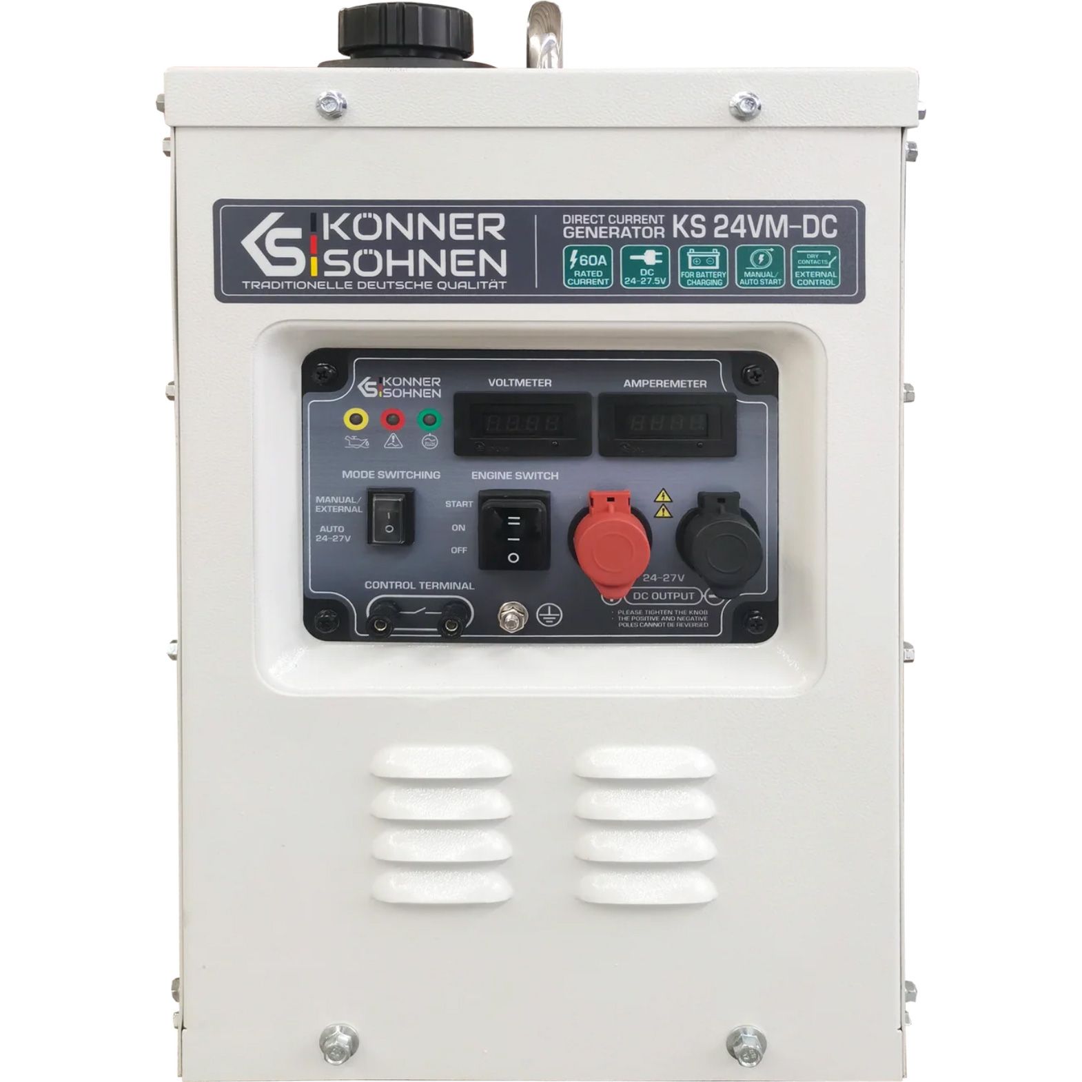 

Генератор бензиновий Konner&Sohnen KS 24VM-DC