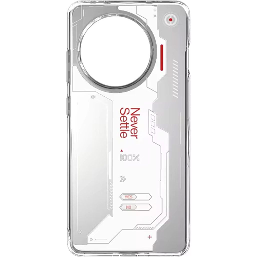 

Чохол Oppo Never Settle Case для OnePlus 13R/Ace 5/Ace 5 Pro Transparent