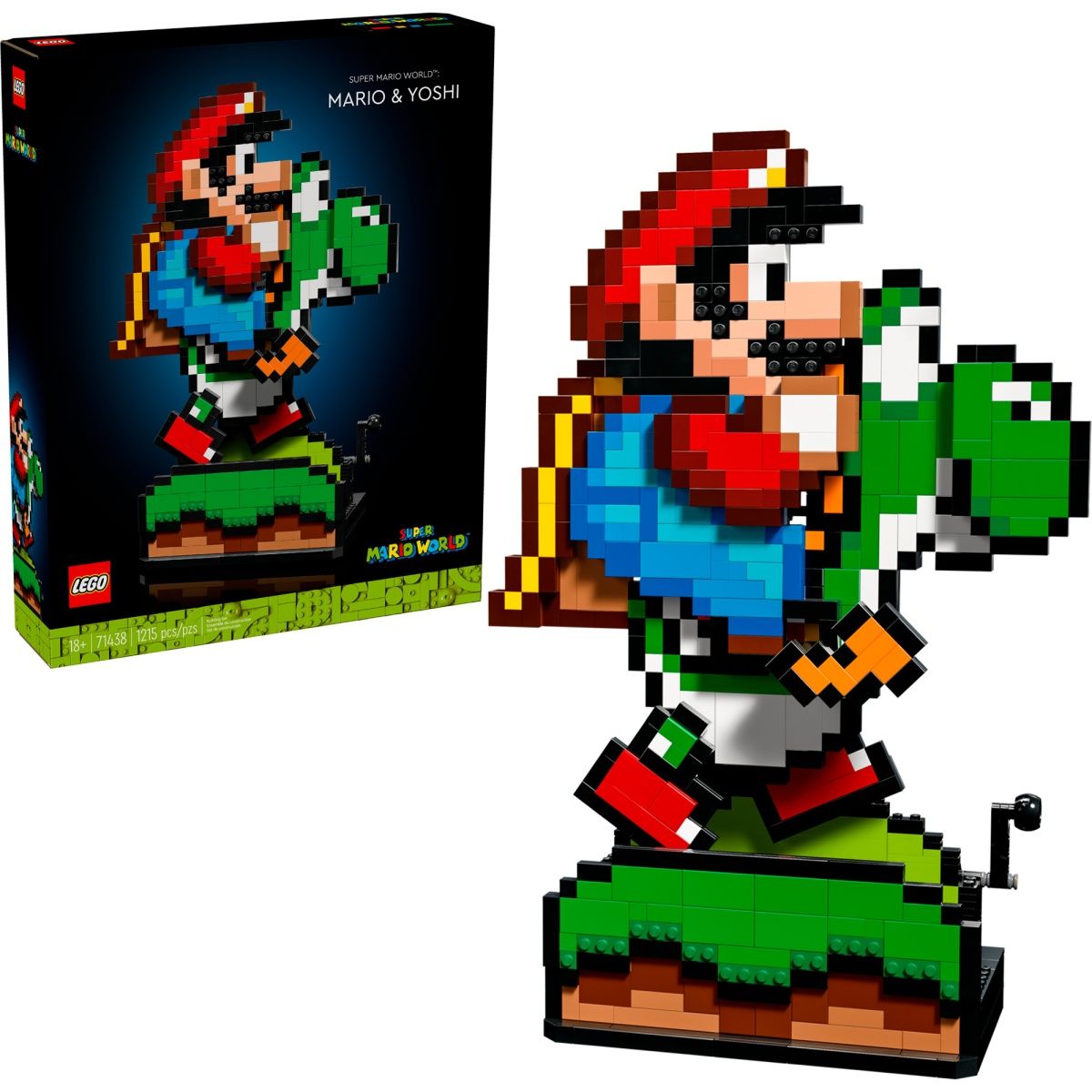 

Конструктор LEGO Super Mario: Марио и Йоши (71438)