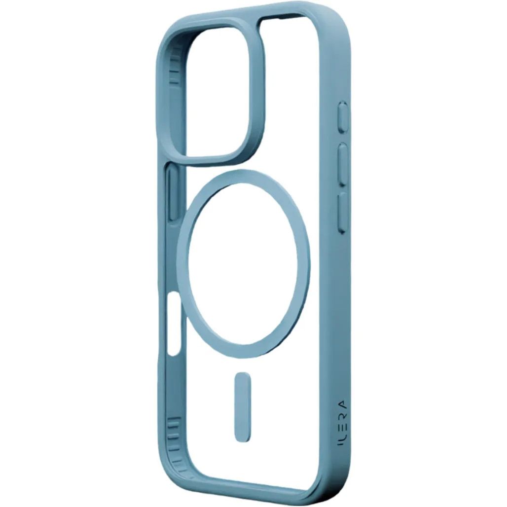 

Чехол iLera ColorAnt Clear Case with MagSafe для Apple iPhone 16 Pro Sky Blue (iLGCAClCaSB16Pr)