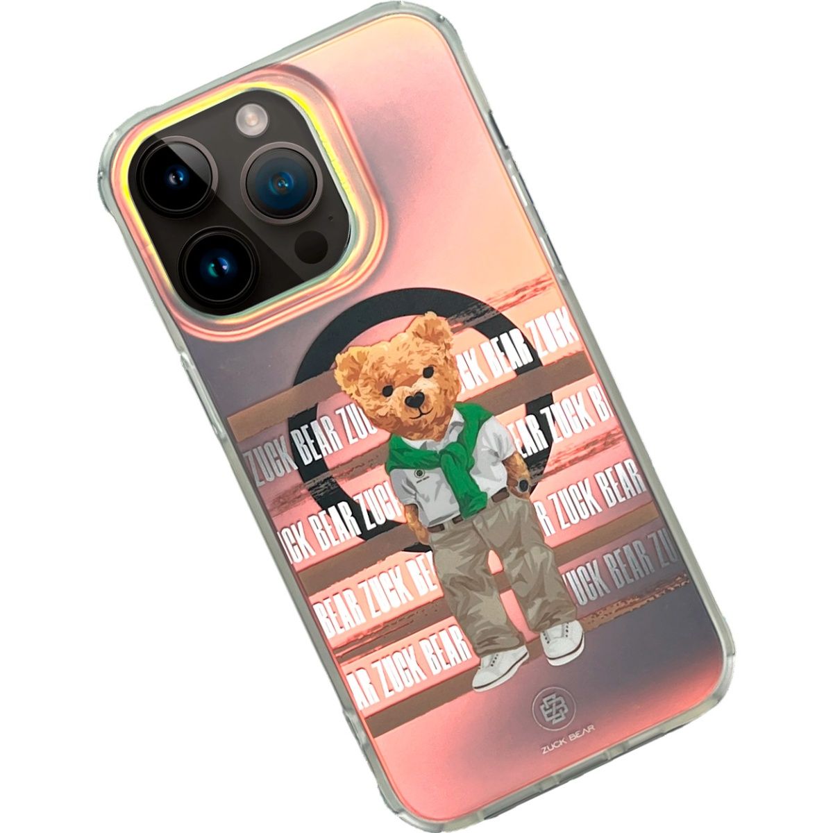 Чохол Zuck Bear California Cool MagSafe Case для Apple iPhone 15 Pro Shirt 
