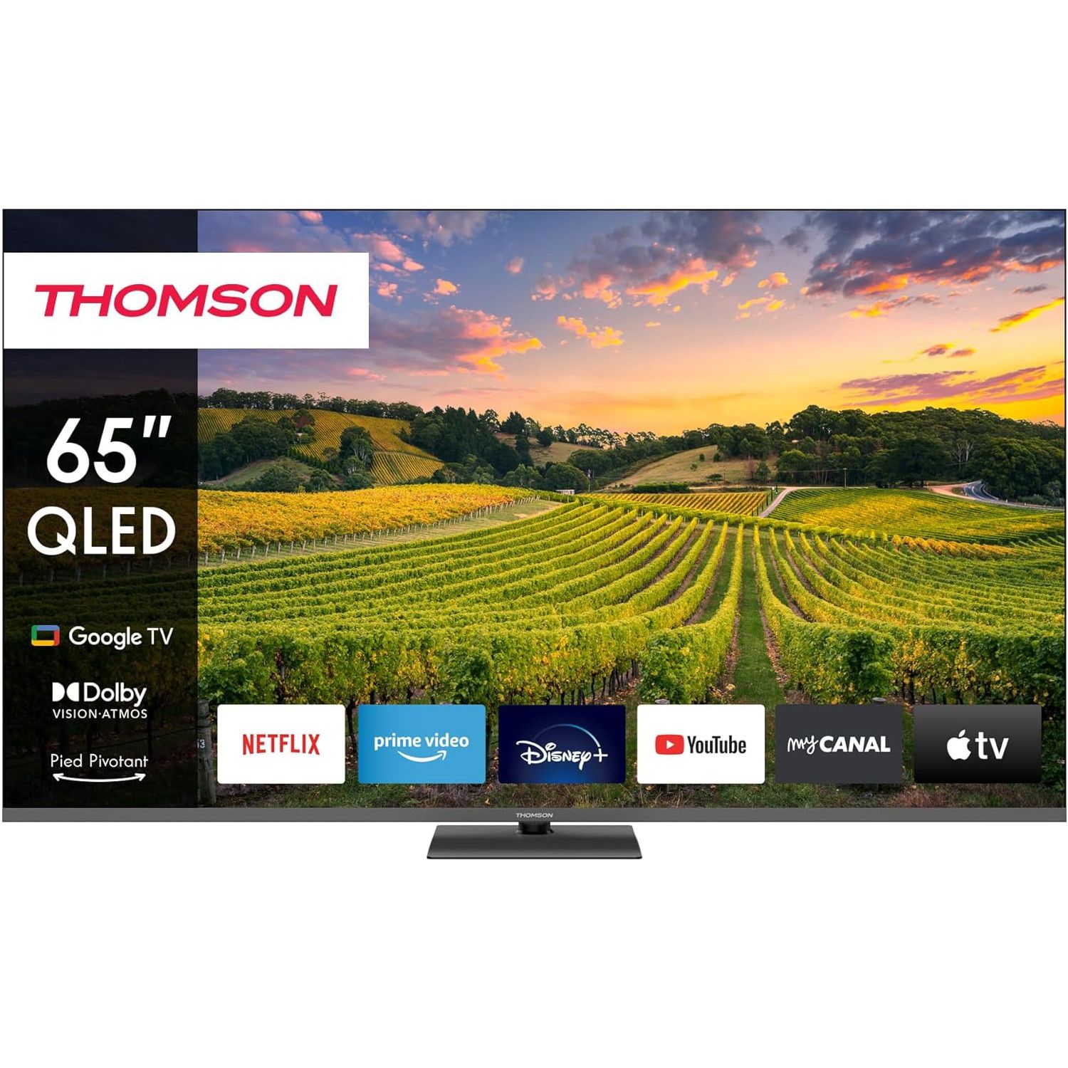 

Телевізор Thomson QG5C14 65" QLED 4K UHD (65QG5C14)