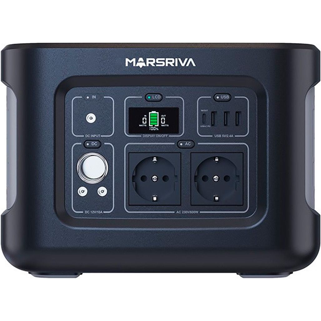 

Зарядна станція Marsriva MP6 Black 600W (MP6_MARSRIVA)