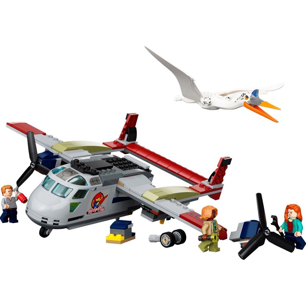 

Конструктор LEGO Jurassic World Кетцалькоатль: напад на літак (76947)