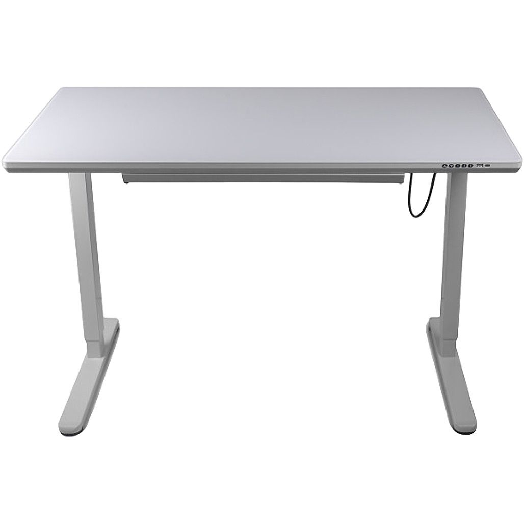 Комп`ютерний ігровий стіл Barsky StandUp White Glass (BST-12new)