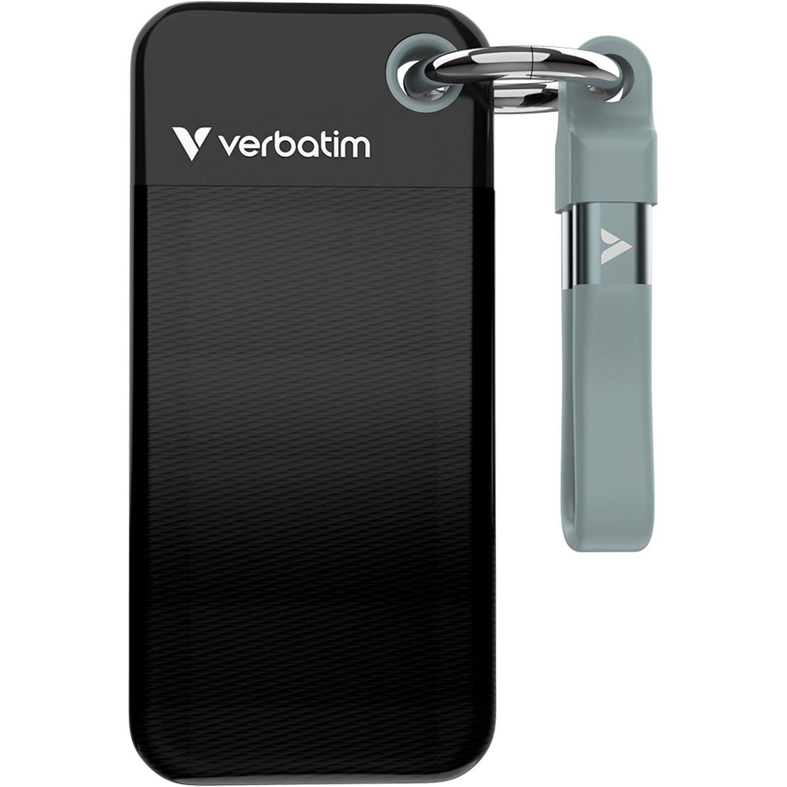 

Внешний SSD накопитель Verbatim Pocket 1TB Black/Gray (32190)