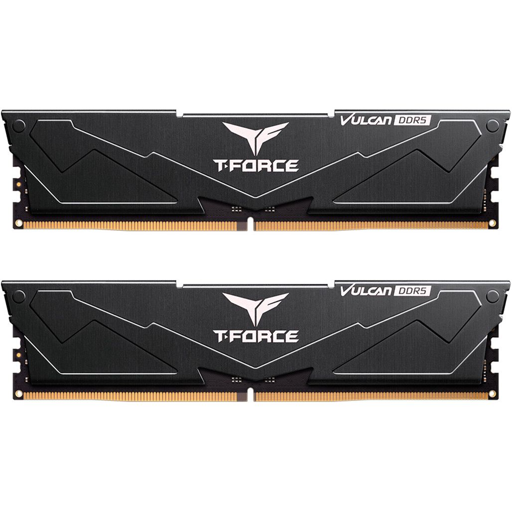 

Модуль памяти DDR5 TEAM T-Force Vulcan 2x16GB 6000 MHz Black (FLBD532G6000HC30DC01)