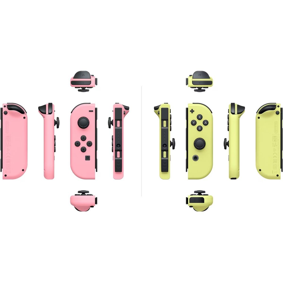 Геймпад Nintendo Switch Joy-Con Pastel Pastel Pink and Pastel Yellow (L и R геймпад) (45496431686) 