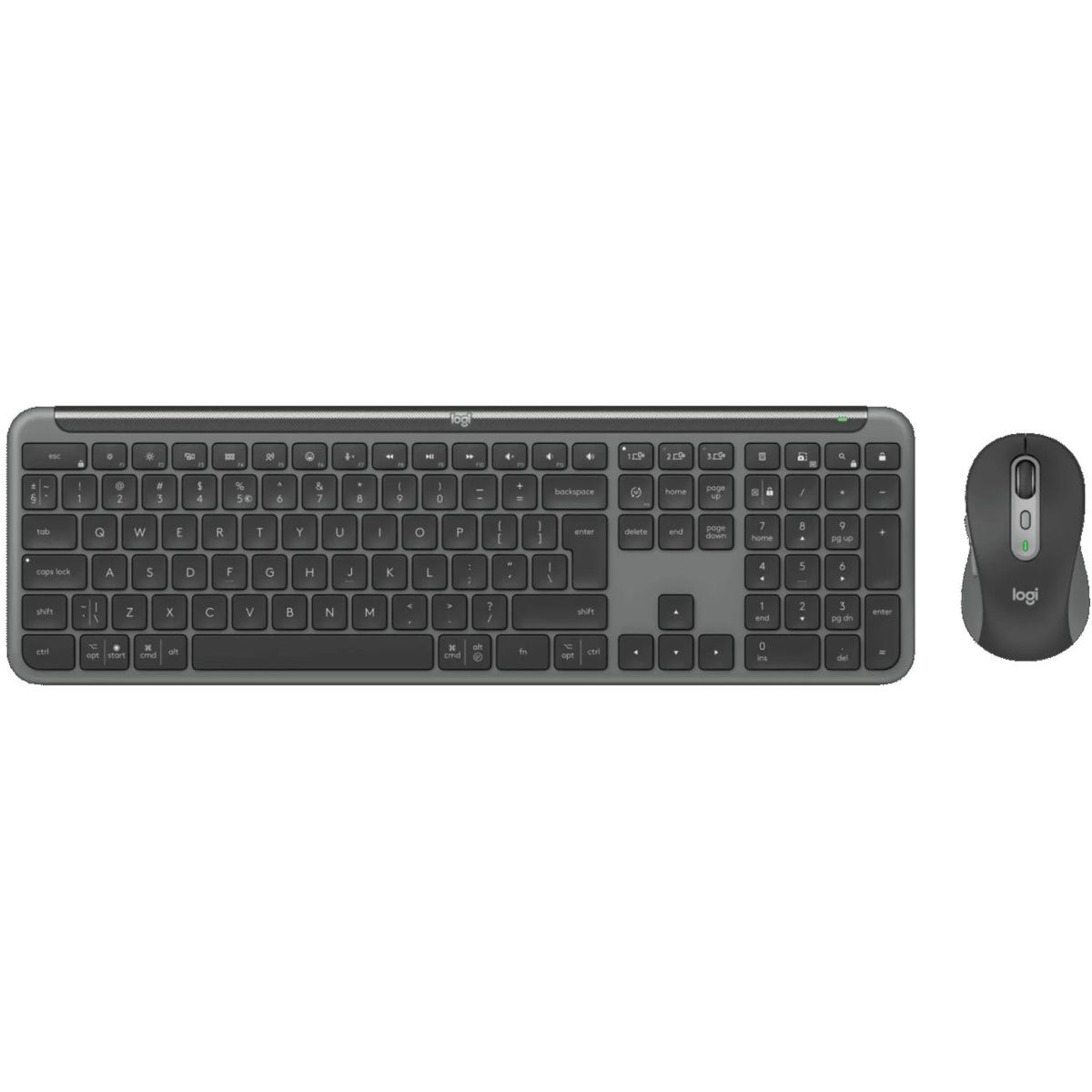 

Комплект (клавиатура + мышь) Logitech Signature Slim MK950 for Business Graphite UA (920-012508)