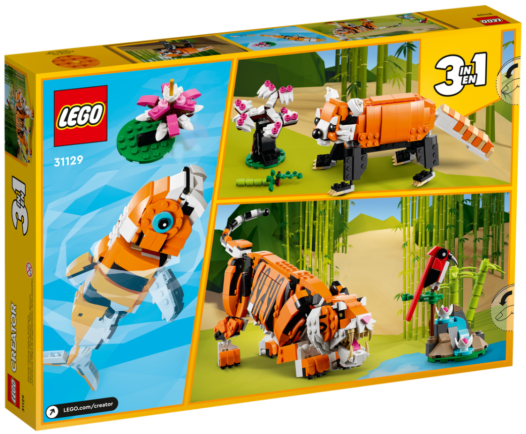 Конструктор LEGO Creator Величний тигр (31129)