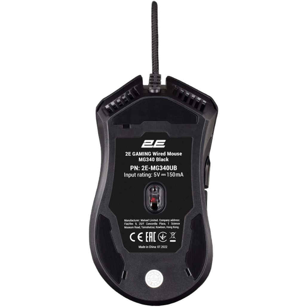 Миша 2E Gaming MG340 Black (2E-MG340UB)