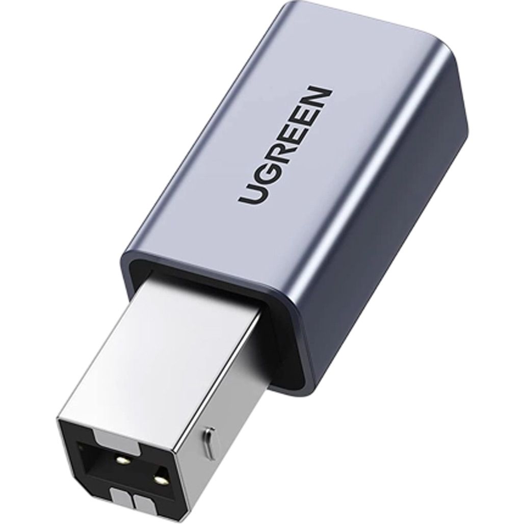 

Переходник Ugreen US382 USB-C to USB-B Aluminium Case (20120)