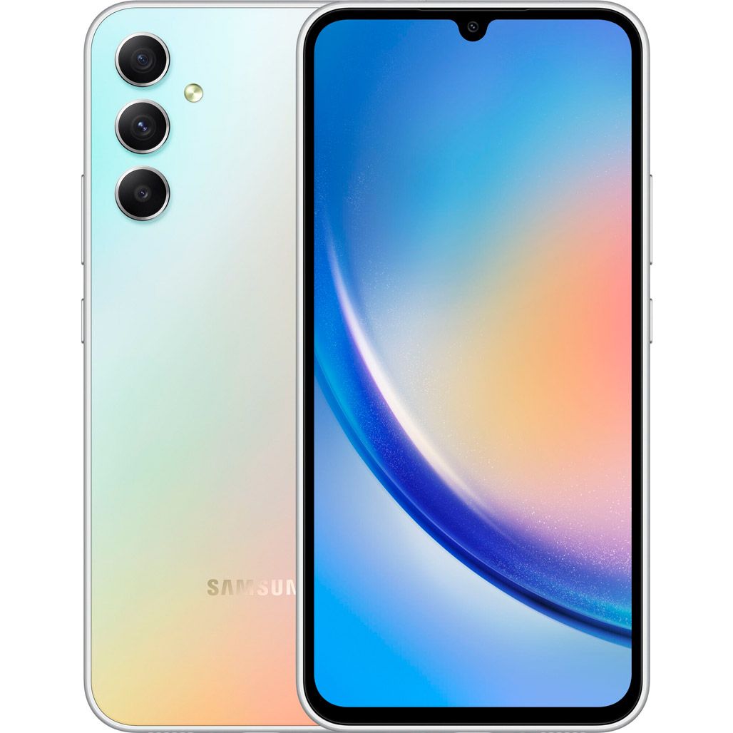 

Смартфон Samsung Galaxy A34 5G 8/256GB Silver (SM-A346EZSESEK) UA-UCRF