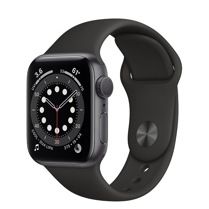 

Смарт-годинник Apple Watch Series 6 GPS 44mm Space Gray Aluminum Case with Black Sport Band (M00H3)