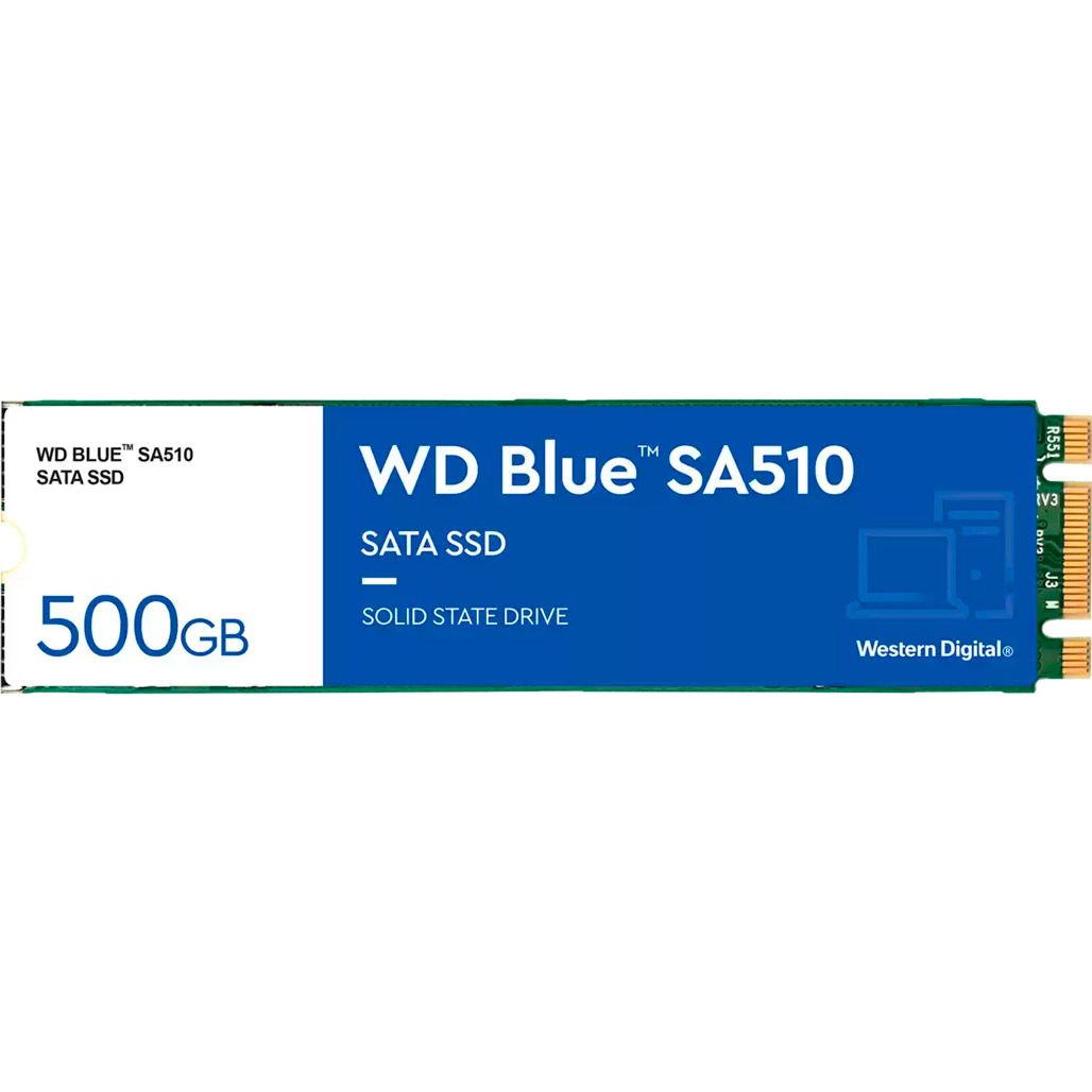 

SSD накопитель WD Blue SA510 500GB (WDS500G3B0B)