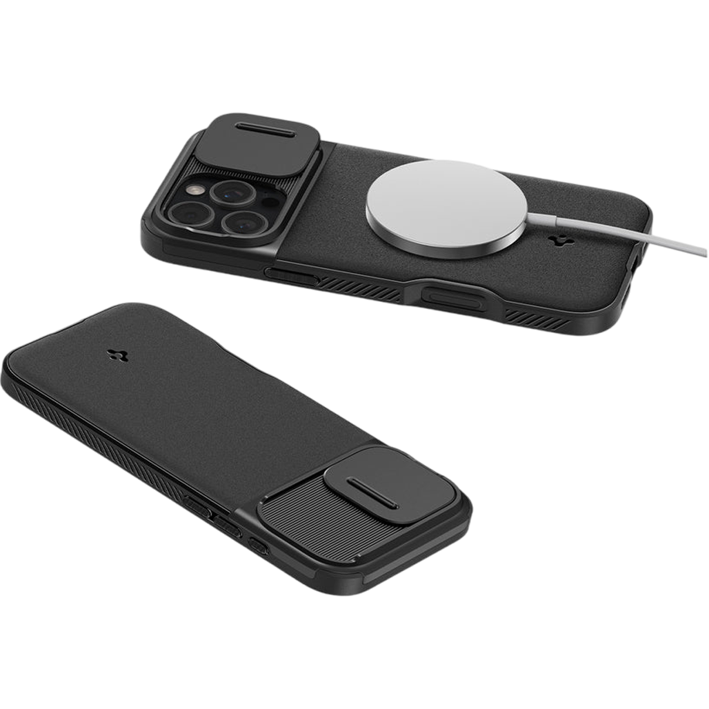 Чохол Spigen Optik Armor MagFit with MagSafe для iPhone 16 Pro Max Black (ACS08015) 