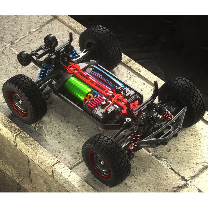 Машинка на радіокеруванні JJRC Q130-A All-wheel Drive SUV Black/Red