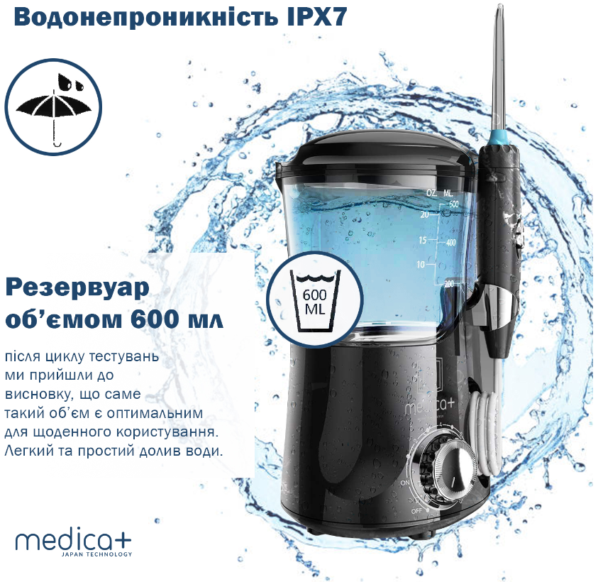 Іригатор Medica+ ProWater Stantion 7.0 BL