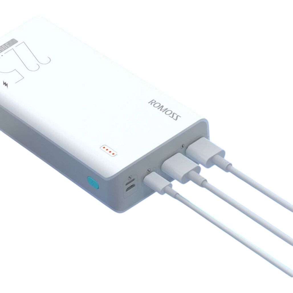 Зовнішній акумулятор Romoss Sense 8F 30000mAh 22.5W White (PHP30-711-1133H)