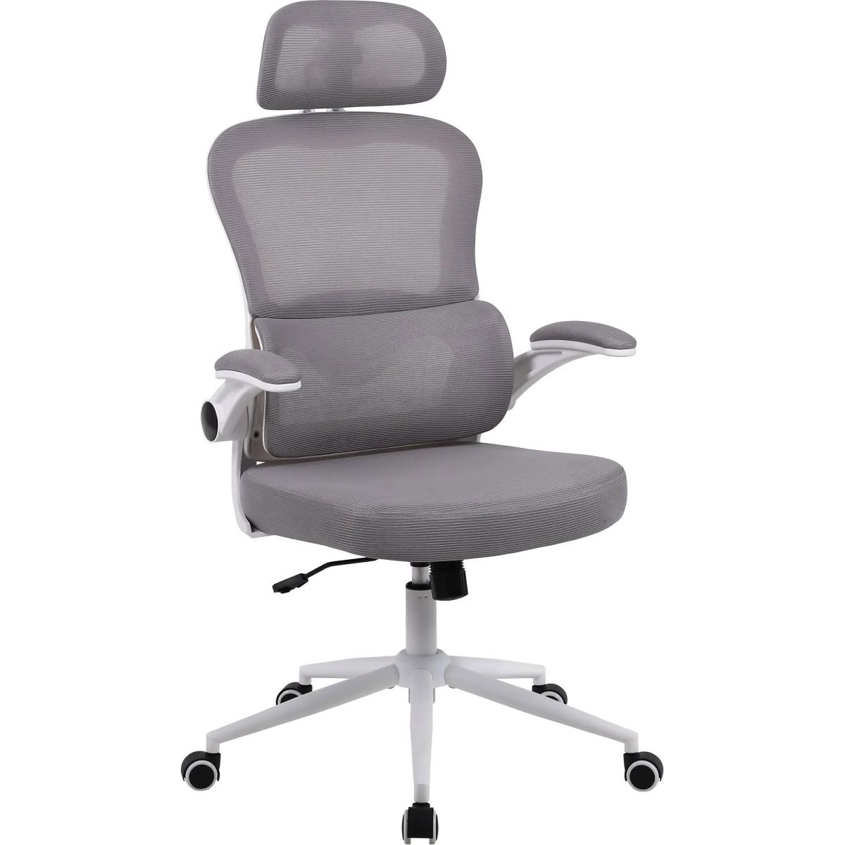 Офісне крісло GT Racer B-5880 White/Gray