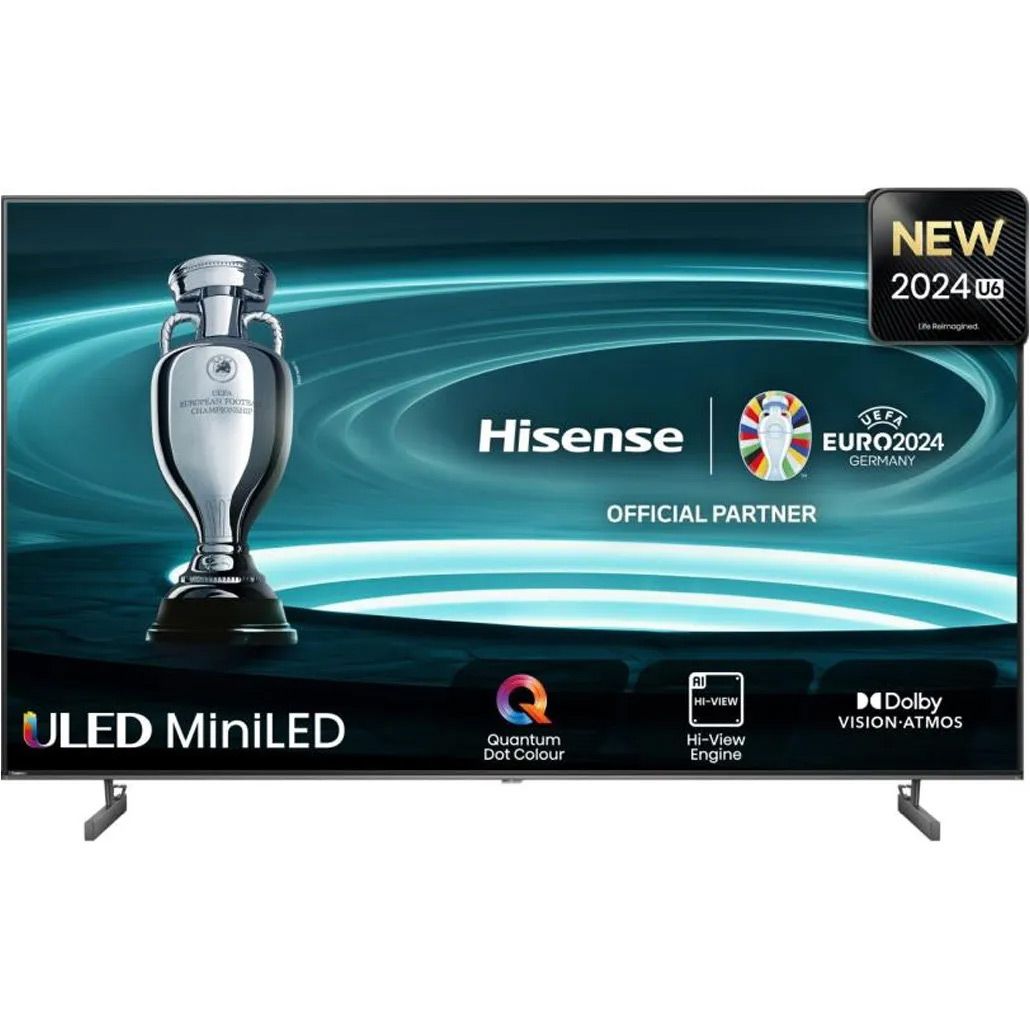 

Телевізор Hisense 65U6NQ 65" Mini-LED 4К (20013481) EU