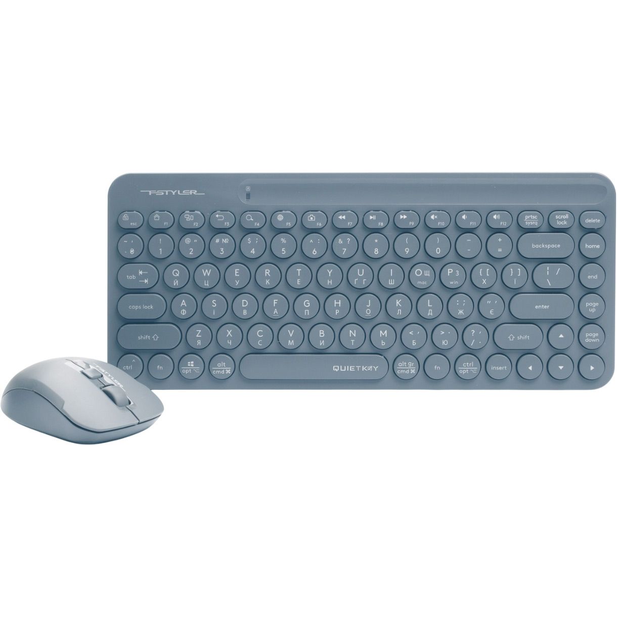 

Комплект (клавіатура + миша) A4Tech Fstyler FG3200 Air2 Blue