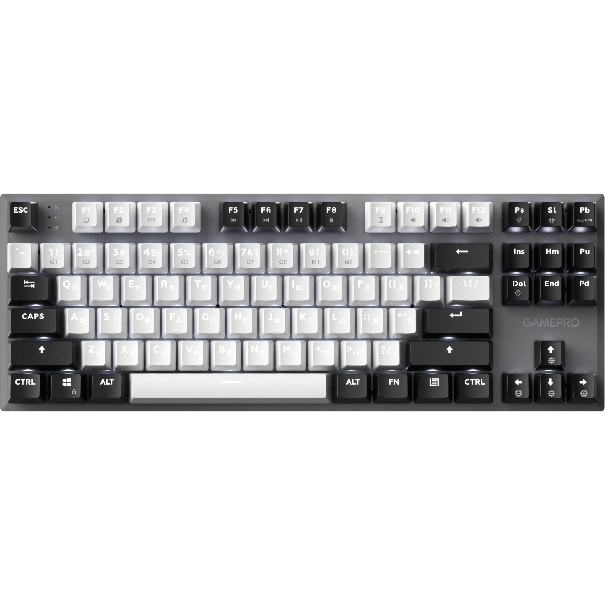 Клавиатура GamePro Genesis Joker MK124G Outemu Red Swithes Gray