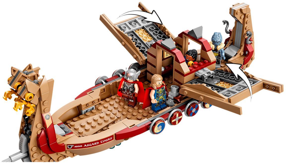 Конструктор LEGO Super Heroes Marvel Козячий човен (76208)