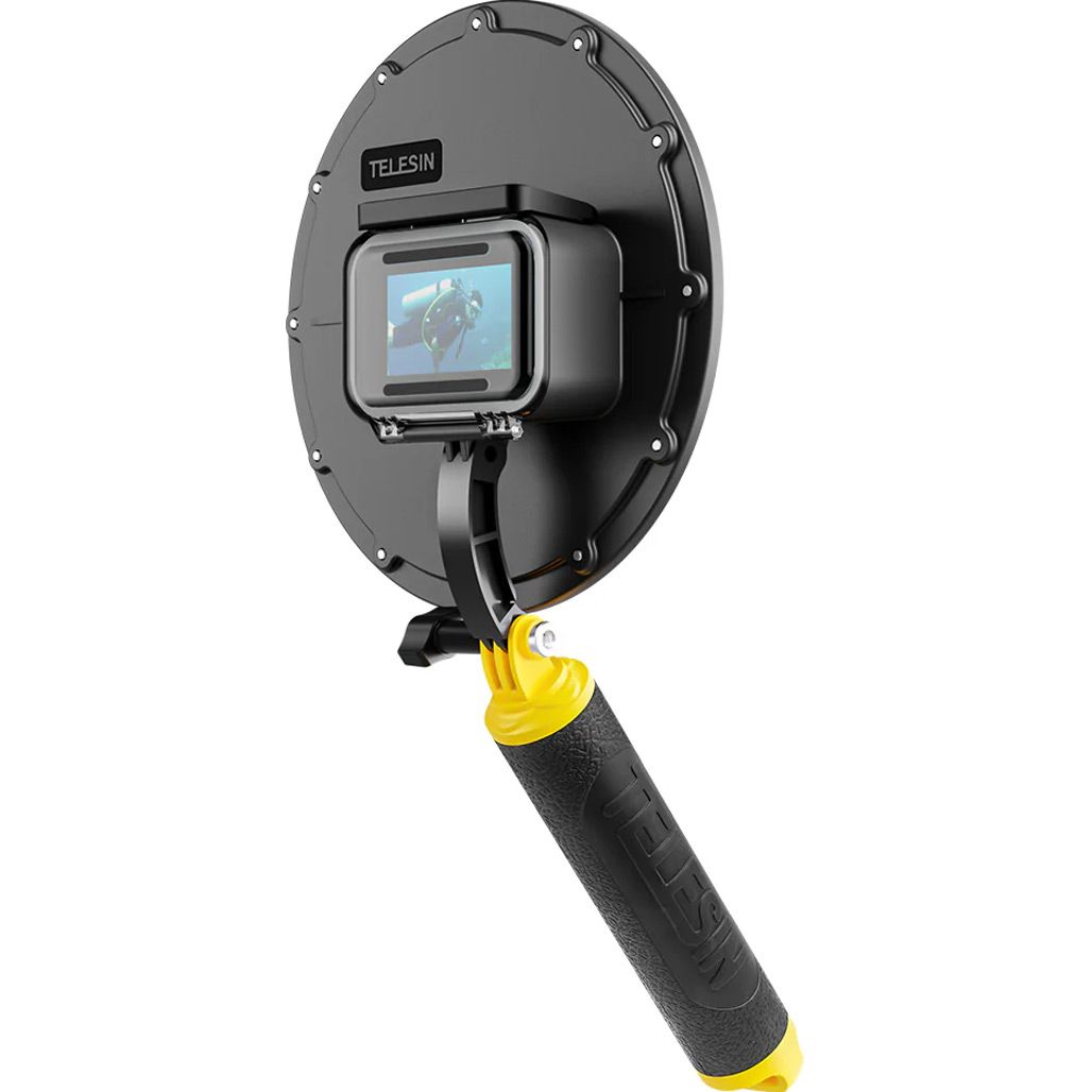 

Водонепроницаемый бокс Telesin Dome Port для DJI Action 3/4/5 (OA-DMP-001)