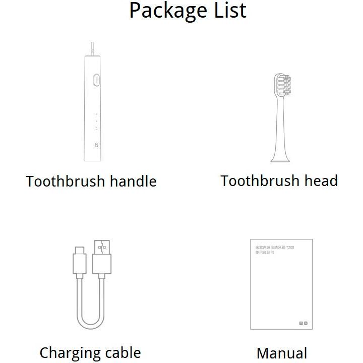 Електрична зубна щітка Xiaomi MiJia Sonic Electric Toothbrush T200 Blue