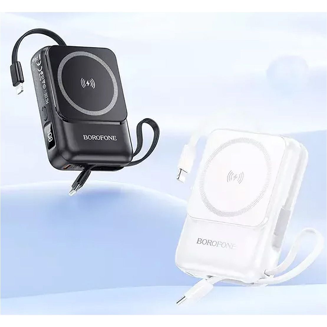 Зовнішній акумулятор Borofone BJ59 Refined 10000mAh 22.5W White 