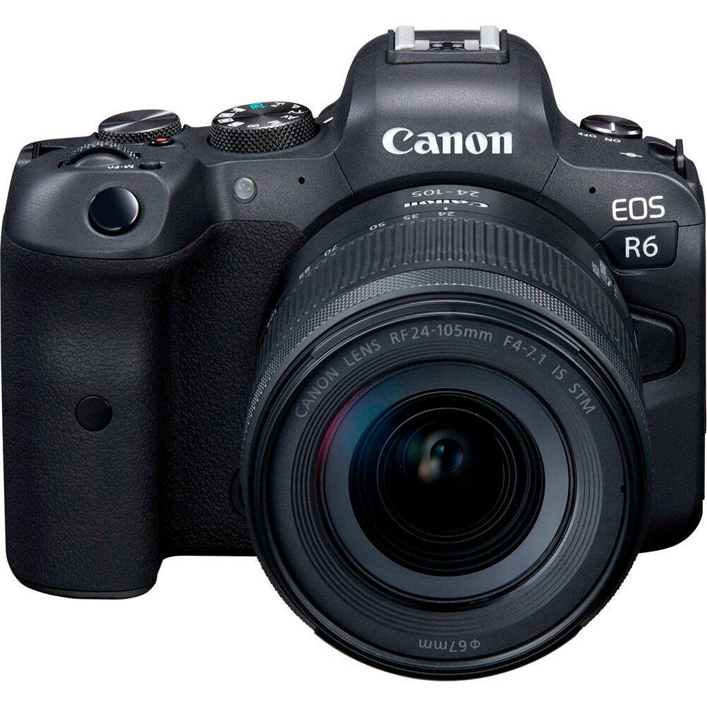 

Бездзеркальний фотоапарат Canon EOS R6 Kit RF 24-105mm f/4-7.1 IS STM (4082C046) UA