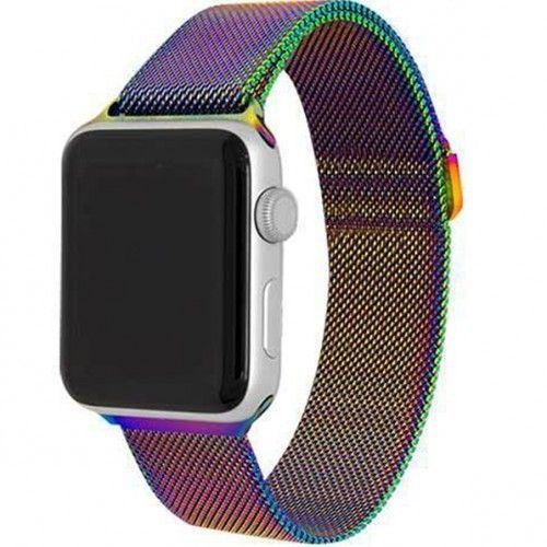 

Ремешок Milanese Loop Magnetic Band для Apple Watch 38mm (Rose Gold) [22067]