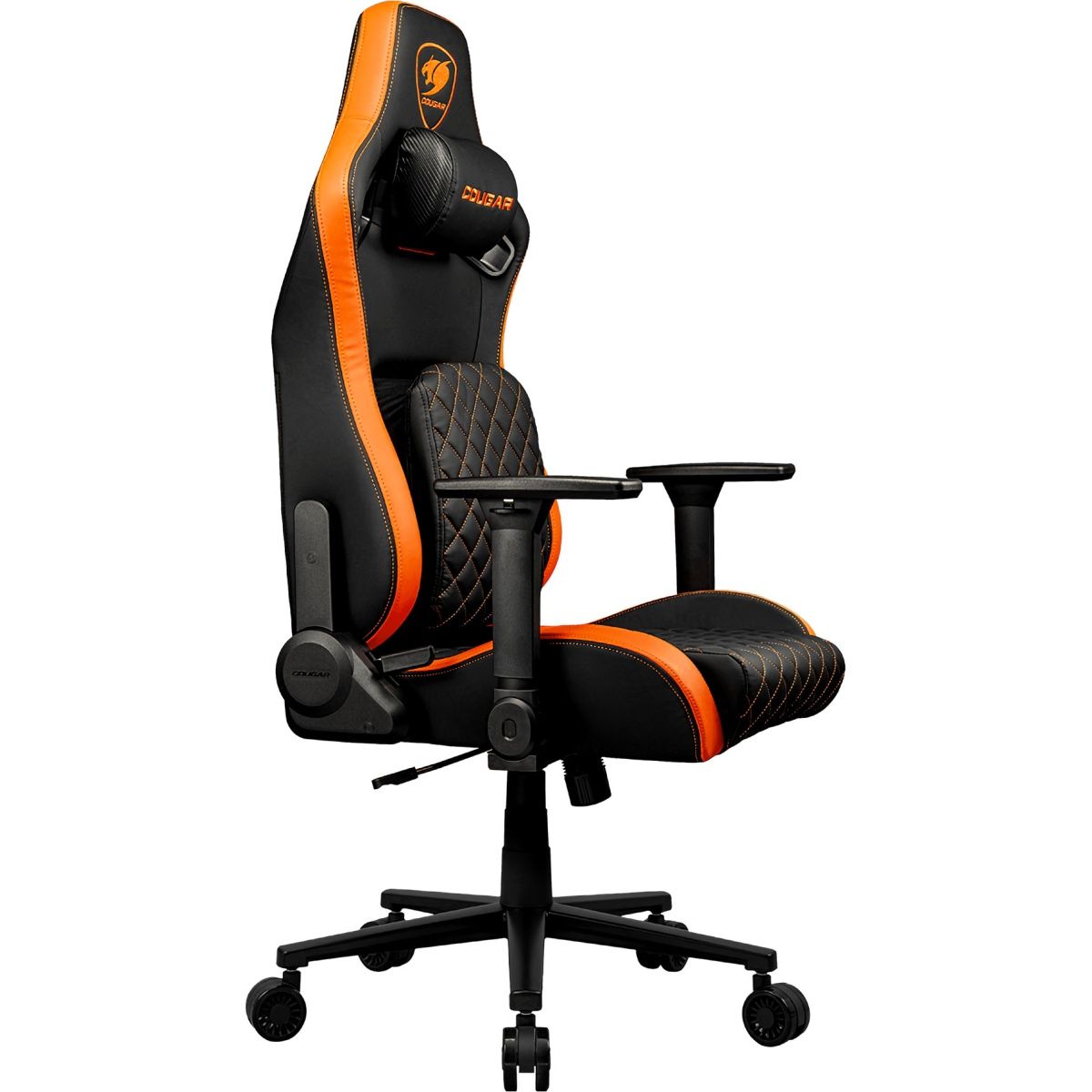 Геймерське крісло Cougar Defensor Black/Orange (3MDFLORB.0001)