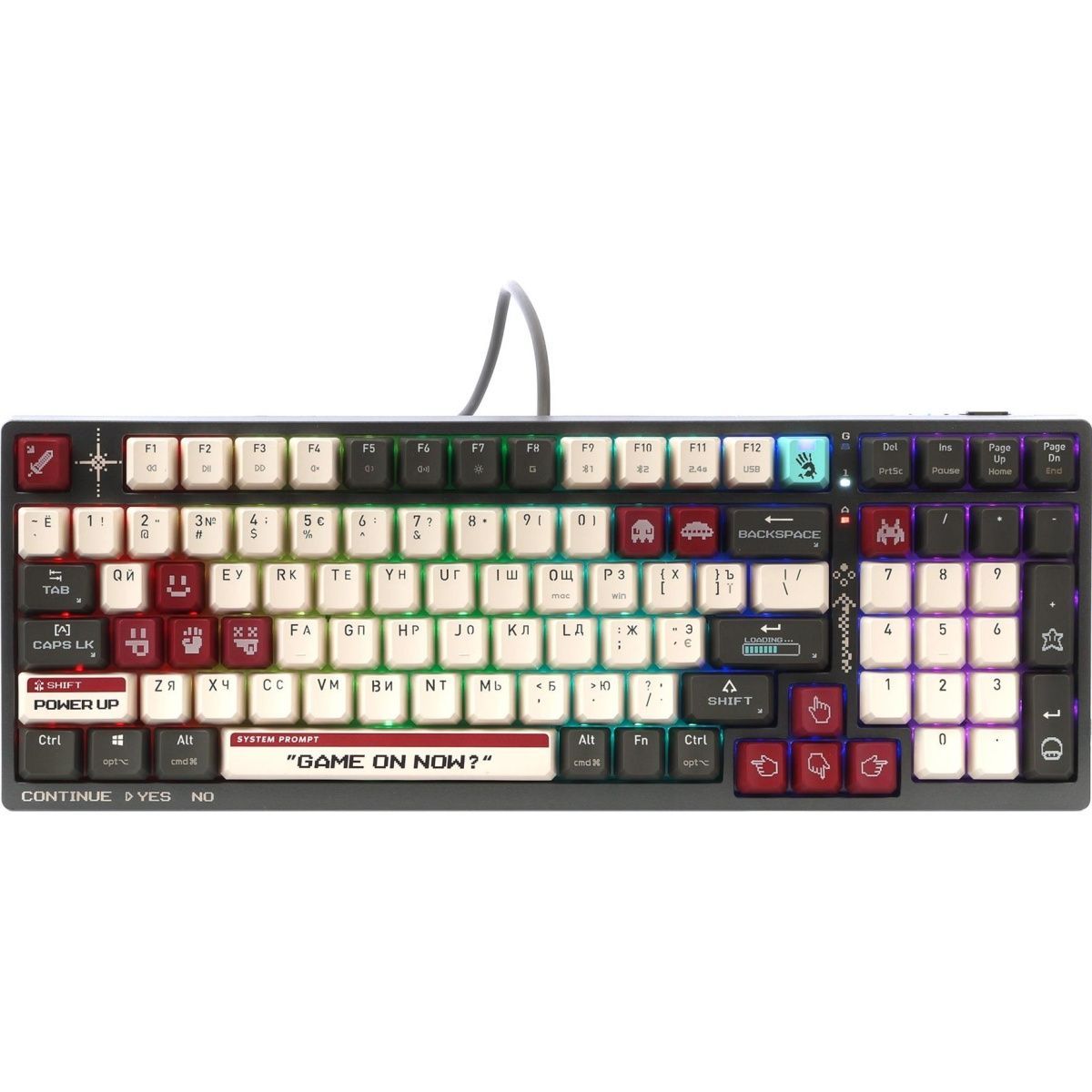 

Клавиатура Bloody WS98 Pixels Red