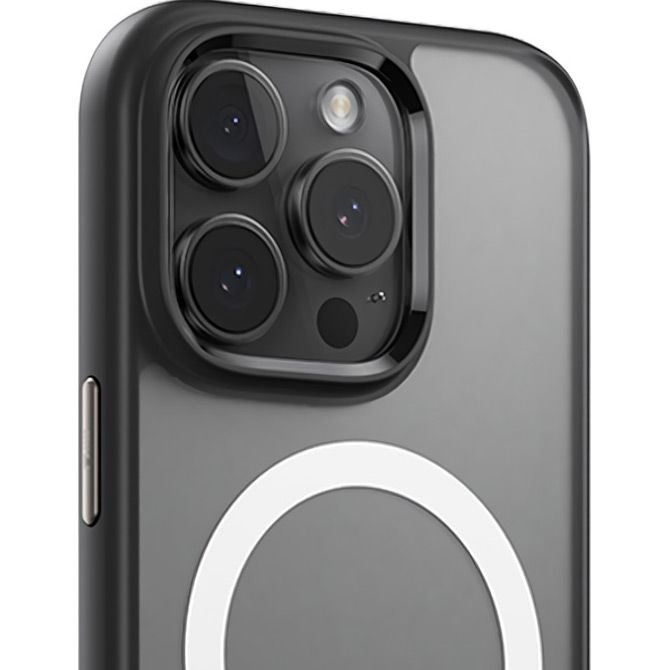 Чохол Blueo Frosted Anti-Drop Case with MagSafe для Apple iPhone 16 Pro Black