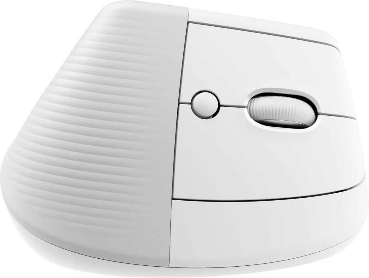 Миша Logitech Lift for Mac Vertical Ergonomic Mouse Off White (910-006477)