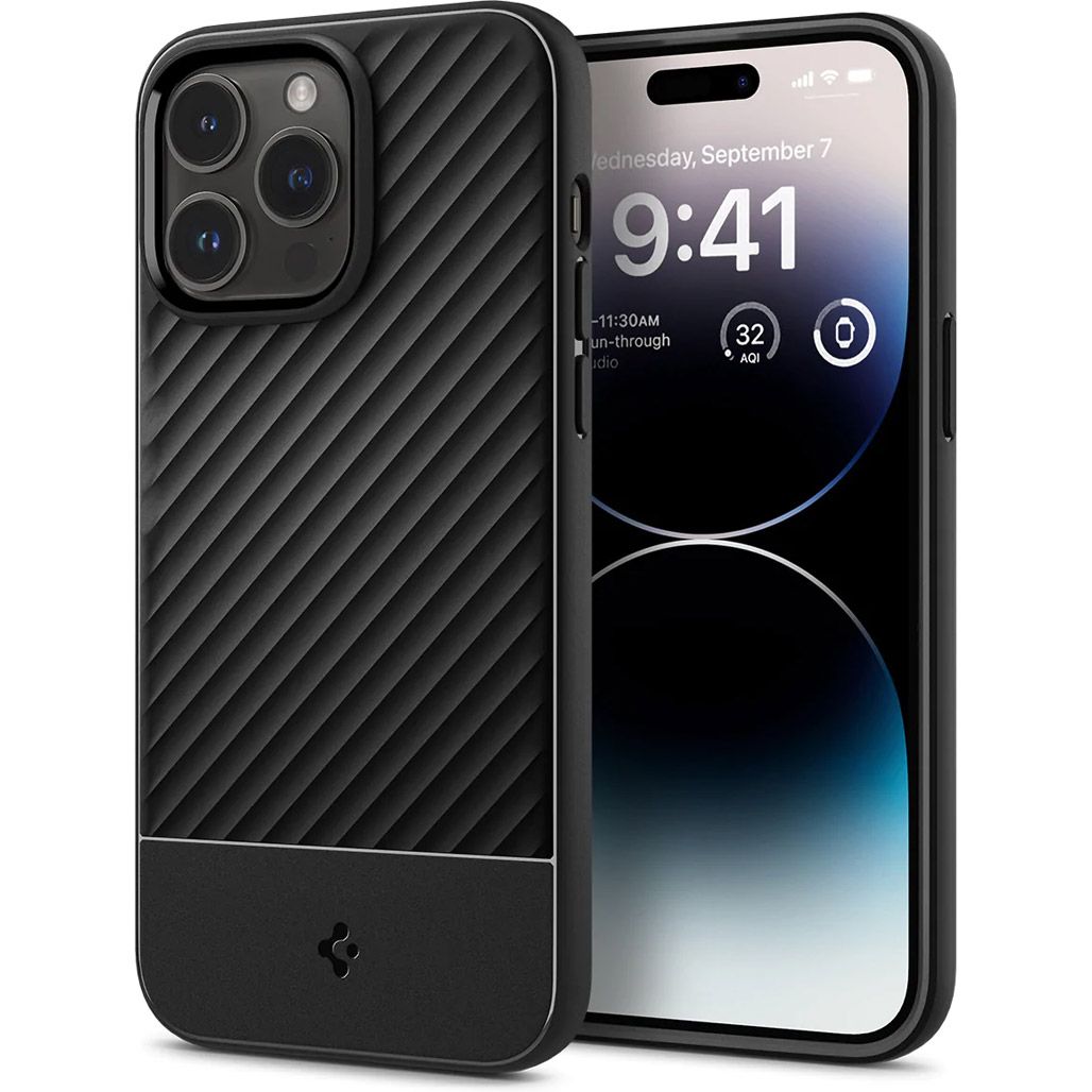 

Чохол Spigen Core Armor для Apple iPhone 14 Pro Matte Black (ACS04661)
