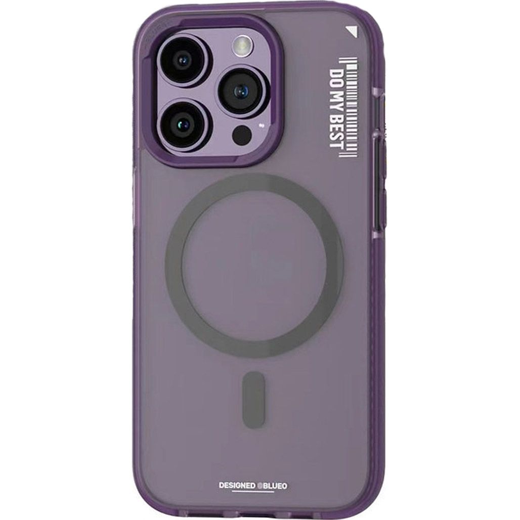 

Чехол Blueo Dual Color with MagSafe для Apple iPhone 14 Pro Max Purple