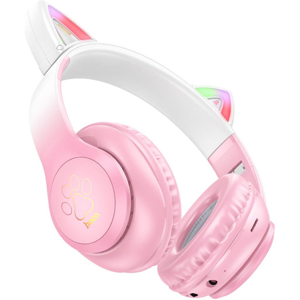 Навушники Hoco W42 Cat Ear Cherry Blossom (795847)