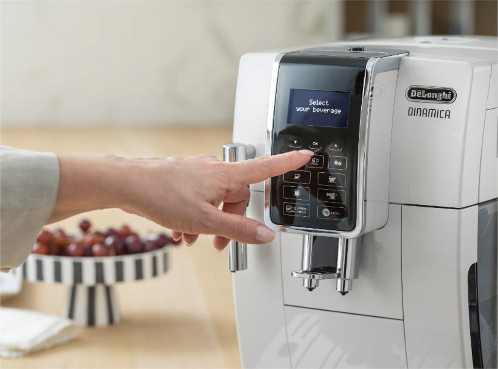 Кавомашина Delonghi Dinamica ECAM350.35.W