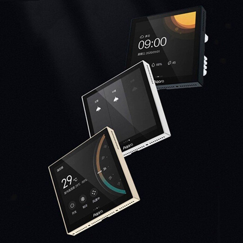 Розумна сенсорна панель Xiaomi Aqara Smart Switch Panel S1 Grey (ZNCJMB14LM)