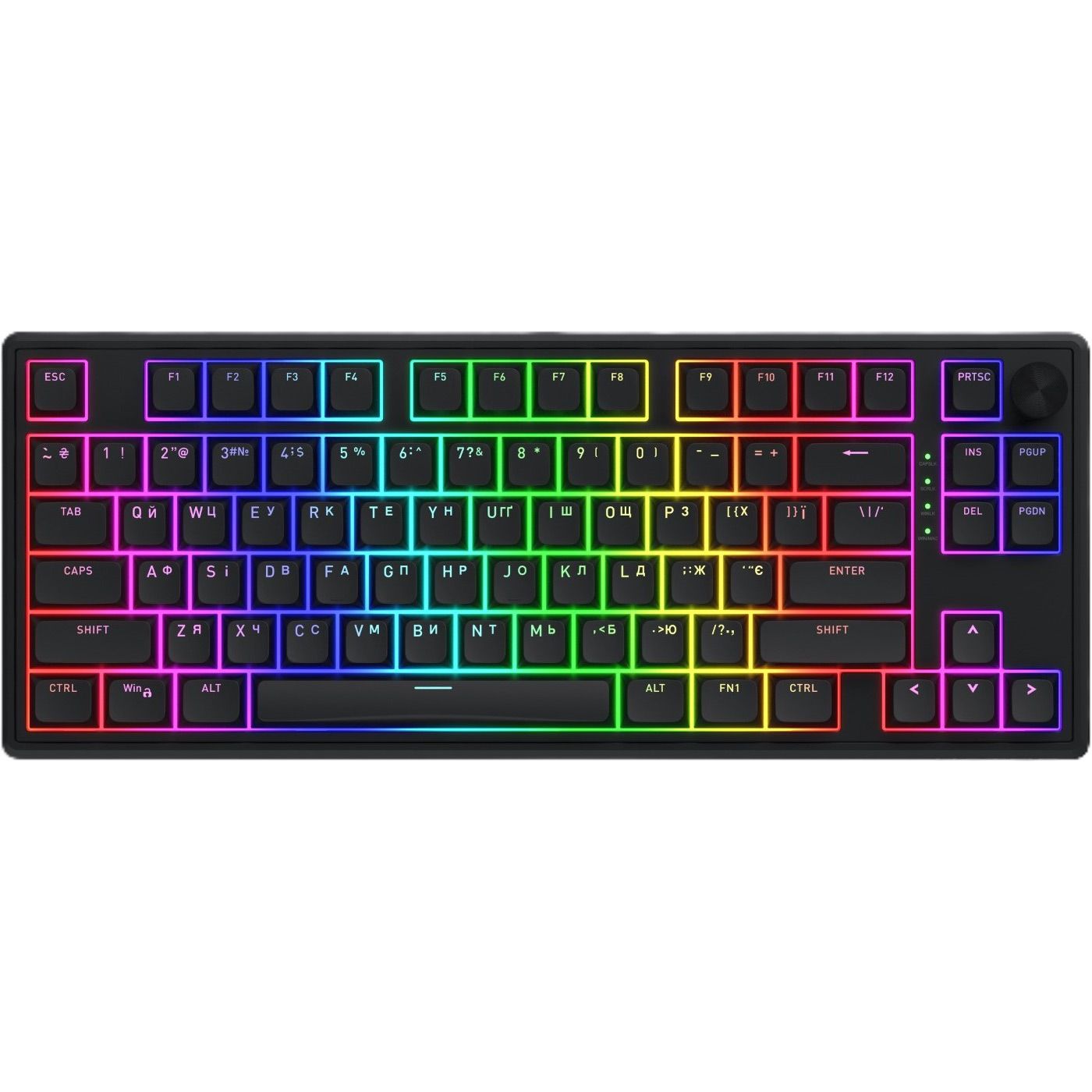 

Клавіатура Hator Skyfall Black (HTK1180UA)